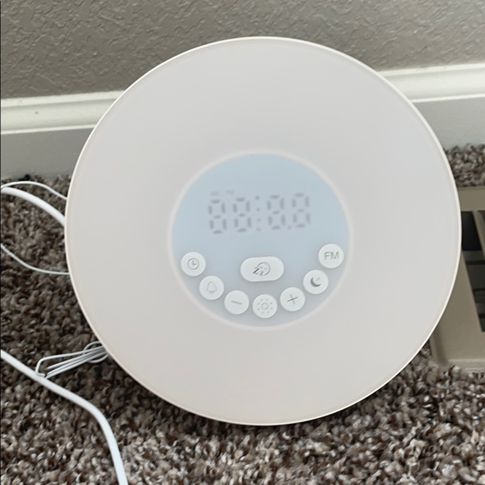 Sunrise alarm clock